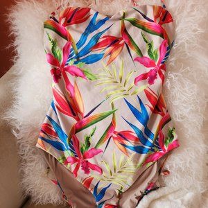 New 3for$24 Swimsuit,  flowers, sexy back, tropical